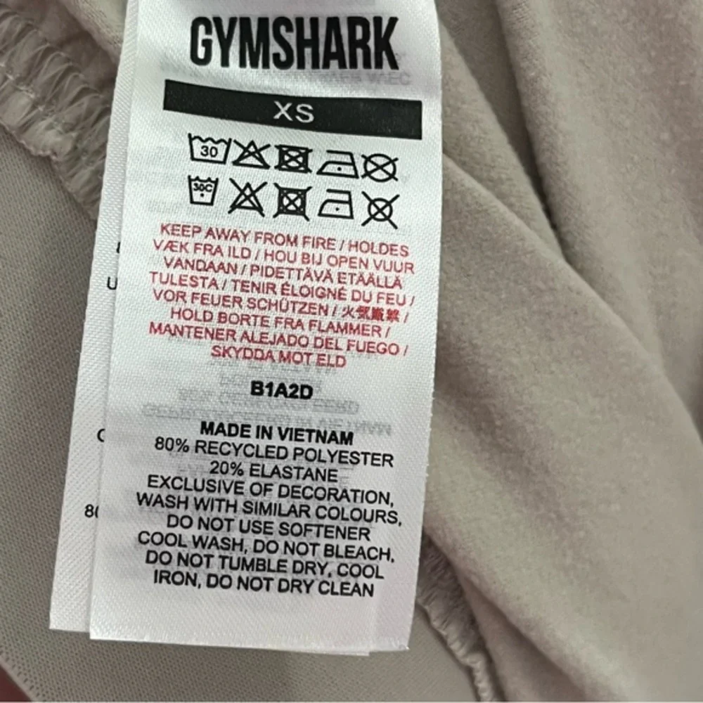 Gymshark Pause Cosy Leggings XS Grey‎ High Rise Stretch Lounge Active Pants